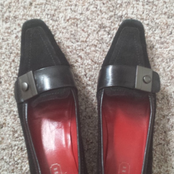 Coach Hailey Woman's Shoe 6.5 M Black Suede - Picture 3 of 8